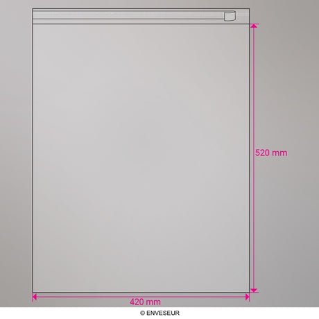 Cello bags without header OPP