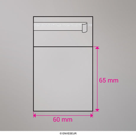 Cello bags without header OPP